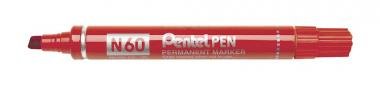 Pentel marker alkoholos vágott hegyű - piros